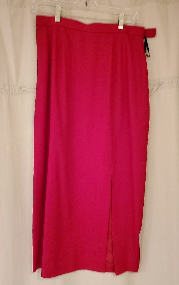 100% wool pencil skirt